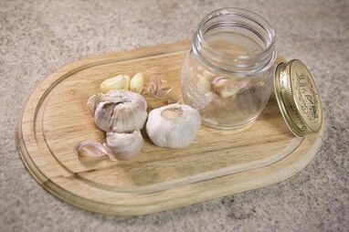 Knoblauch Leater per rimuovere i parassiti dal corpo