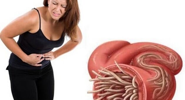 Sintomi di un'invasione parassita
